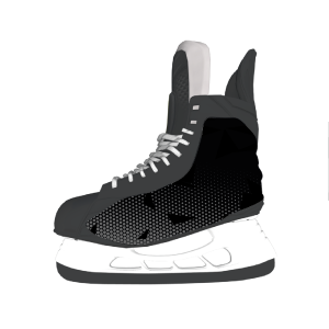 Hockey Skateskin Black Pearl